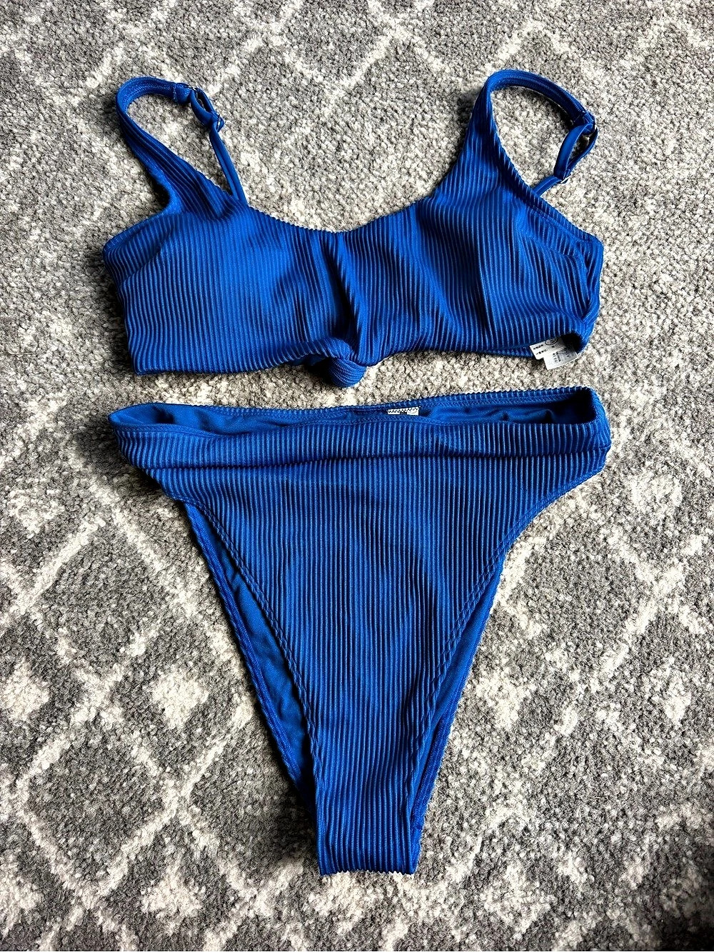 Hollister Blue Bikini Set Like New